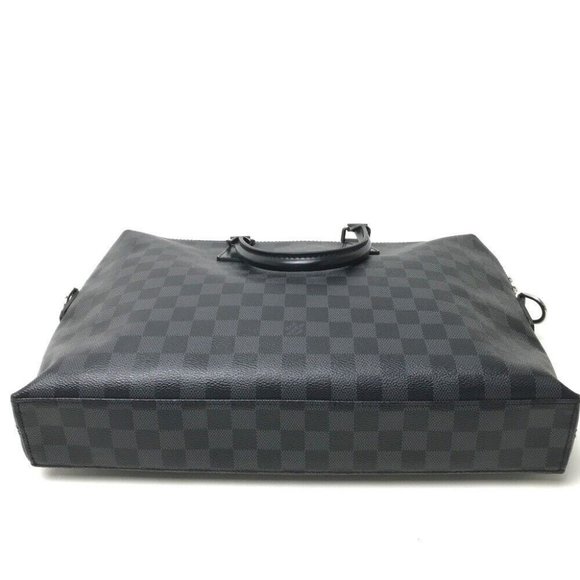 Authentic LOUIS VUITTON Damier-Graphite Porte-Document-Joule 2WAY Bag - Picture 2 of 9